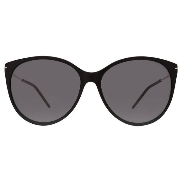 New Authentic Gucci Grey Cat Eye Ladies Sunglasses GG1268SA 001 58 GG1268SA 001 - Picture 1 of 6